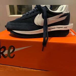 Fragment Design x Sacai x LDC Waffle - Blackened Blue